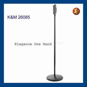 Pie de micro K&M 26085 -Base redonda One Hand