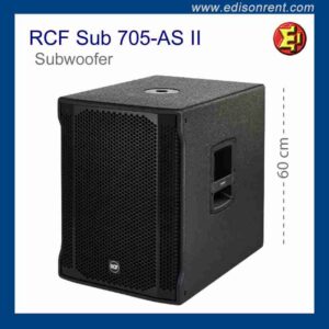 Altavoz subwoofer autoamplificado RCF Sub 705-AS II
