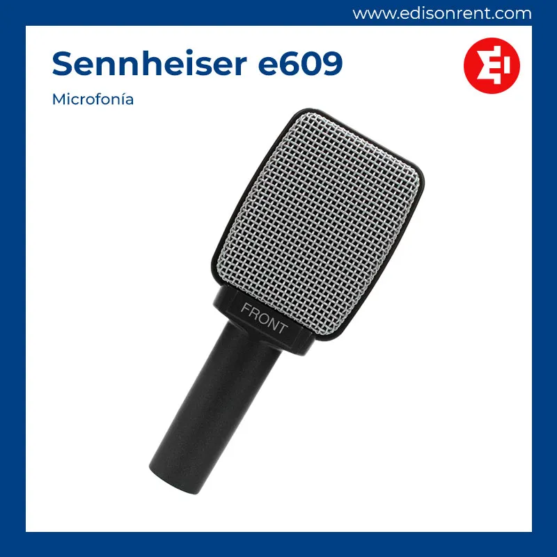 Micrófono Sennheiser e609 silver
