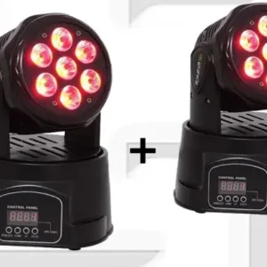 MINI CABEZA MÓVIL IBIZA LED 4X1